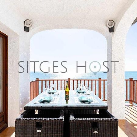 Apartamento Sitges Casa del Mar Impresionantes vistas al mar Exterior foto
