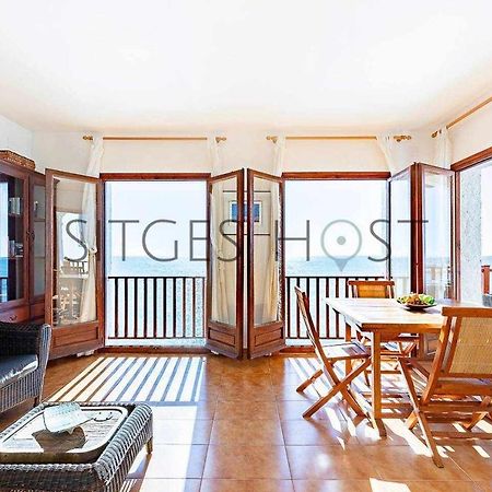 Apartamento Sitges Casa del Mar Impresionantes vistas al mar Exterior foto