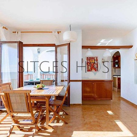 Apartamento Sitges Casa del Mar Impresionantes vistas al mar Exterior foto