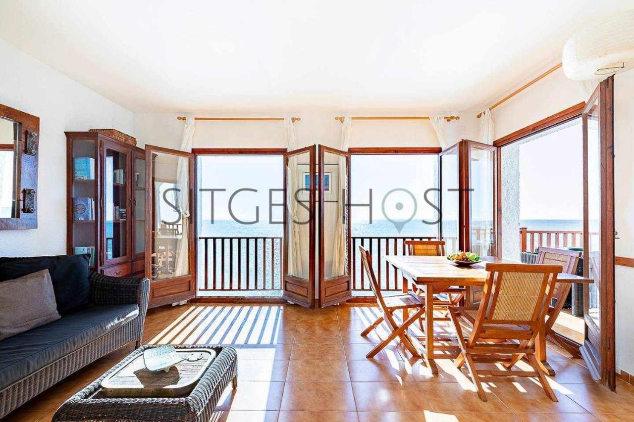 Apartamento Sitges Casa del Mar Impresionantes vistas al mar Exterior foto