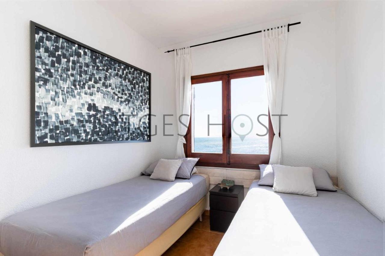 Apartamento Sitges Casa del Mar Impresionantes vistas al mar Exterior foto