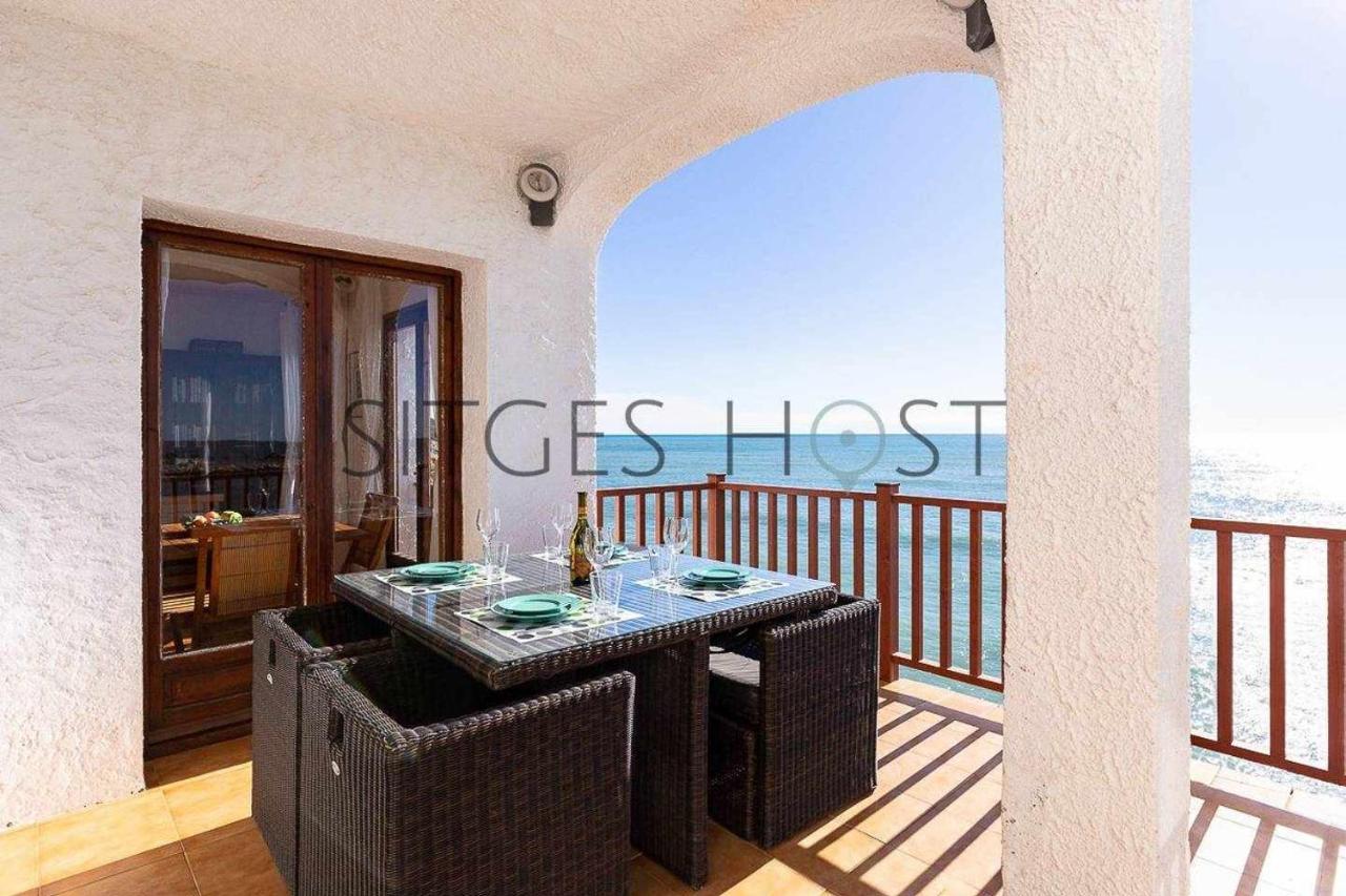 Apartamento Sitges Casa del Mar Impresionantes vistas al mar Exterior foto