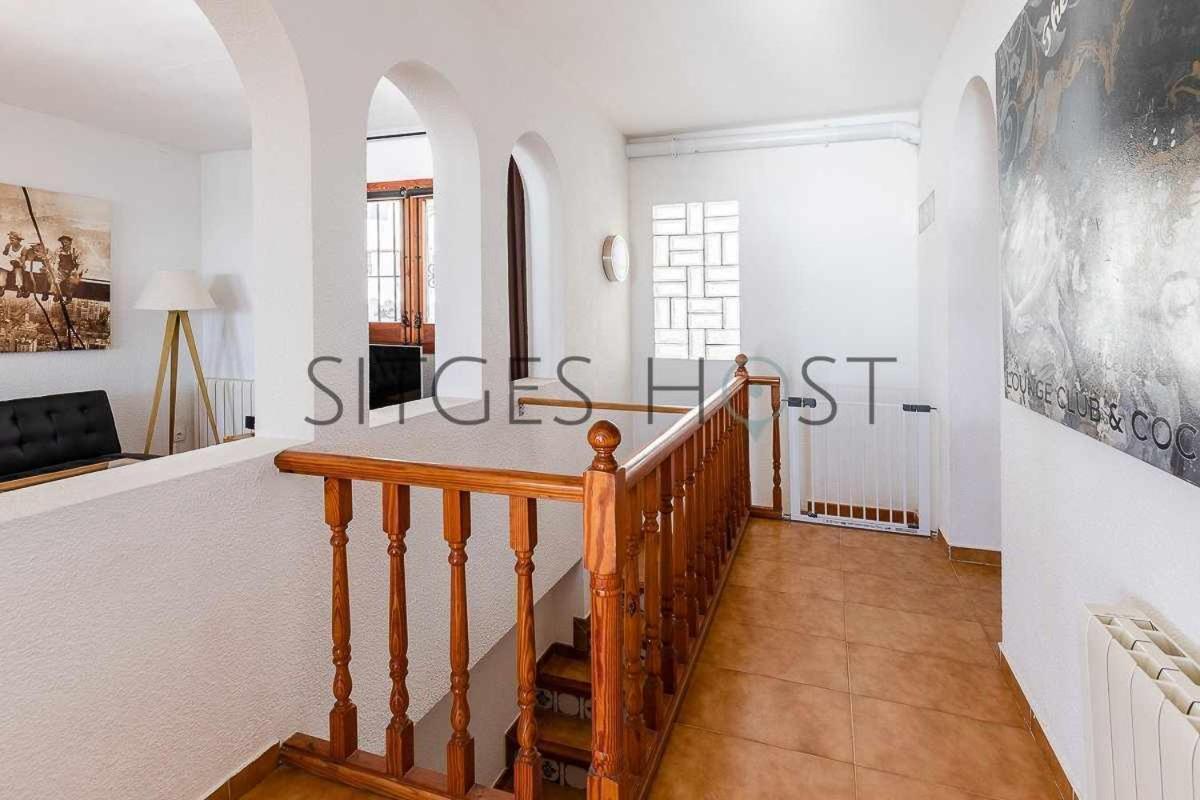 Apartamento Sitges Casa del Mar Impresionantes vistas al mar Exterior foto